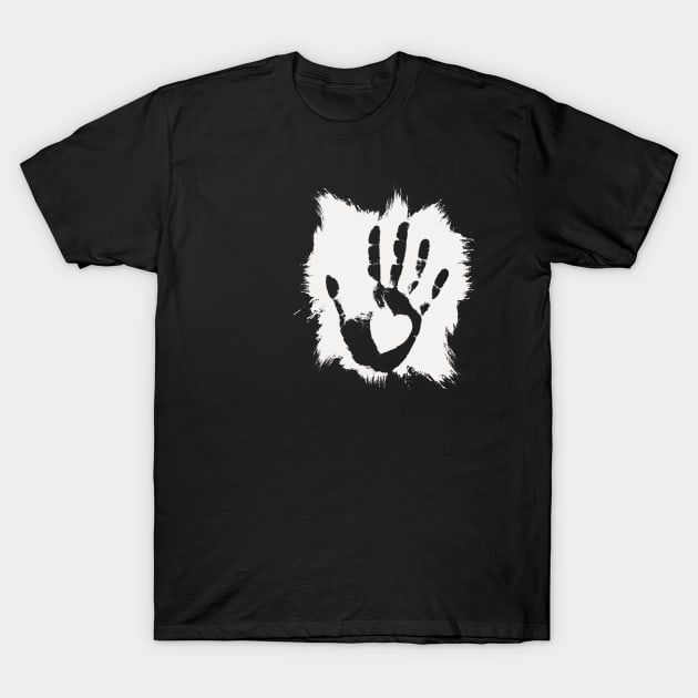 Hand holding Heart T-Shirt by holger.brandt